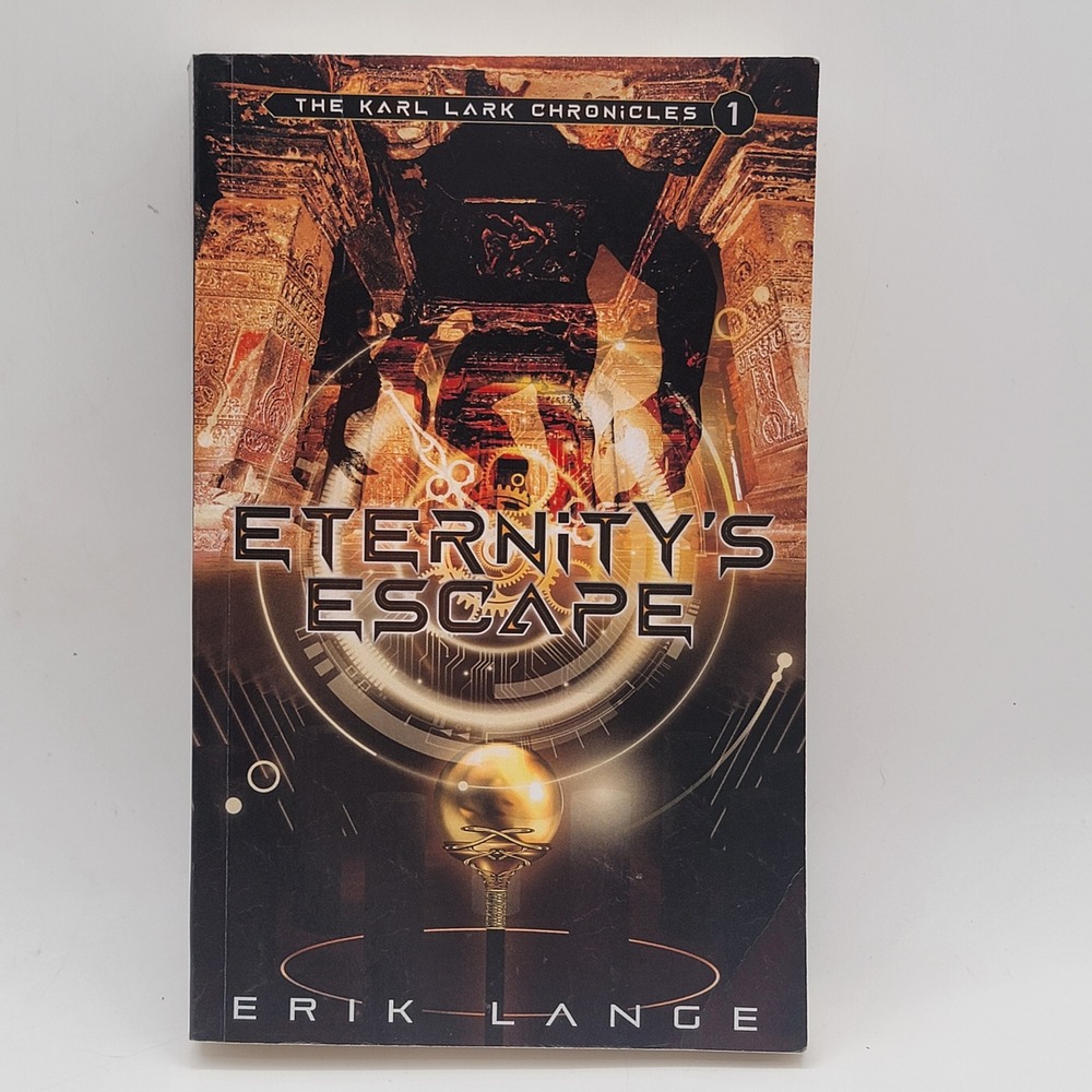 Erik‎ Lange Eternity's Escape Paperback Signed The Karl Lark Chronicles 1 Good
